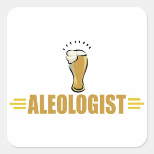 Adesivo Quadrado Cerveja Engraçada