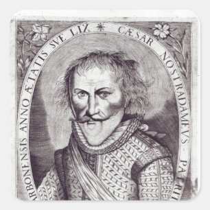 Adesivo Quadrado Cesar Nostradamus