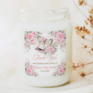 Adesivo Quadrado Chá de fraldas de Cavalo Floral Rosa-Rosa-Rosa-Pam