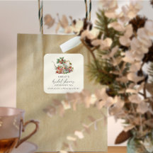 Chá de Noiva à Tarde de Morangos Agradecimento