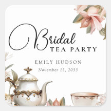 Chá de Noiva Elegante Festa do Chá