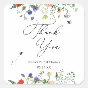 Adesivo Quadrado Chá de panela de abelha selvagem