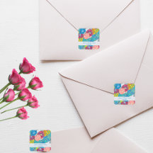 Chá de panela Vintage com Deco de Aquarelas Floral