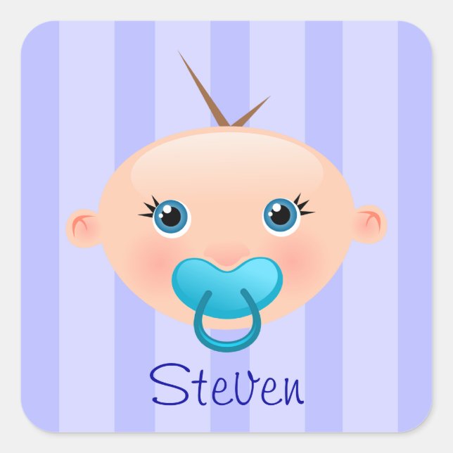 Adesivo Quadrado "Chame Isto!" (Frente)