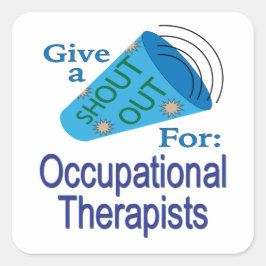 Adesivo Quadrado Chamem-se a Terapistas Profissionais