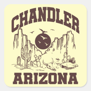 Adesivo Quadrado Chandler, Arizona