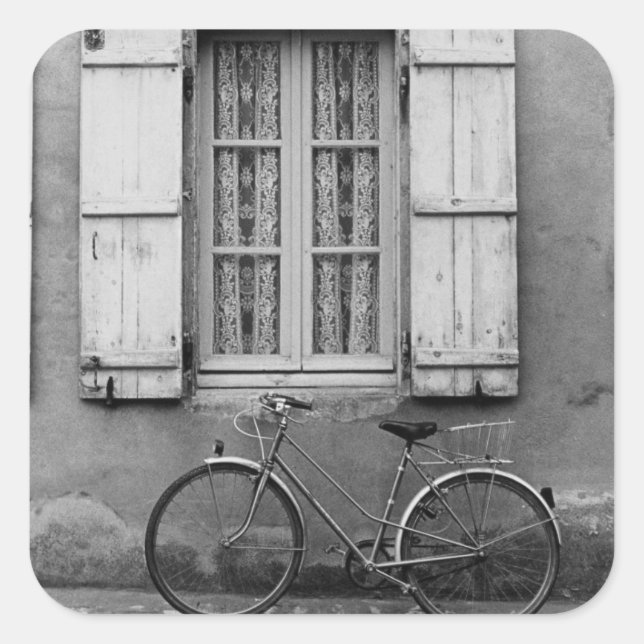 Adesivo Quadrado Charentes Bicicleta Marans (Frente)