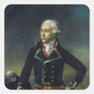 Adesivo Quadrado Charles-Francois du Perier Dumouriez