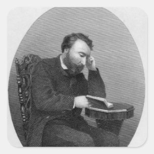 Adesivo Quadrado Charles J. Kickham