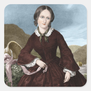 Adesivo Quadrado Charlotte Bronte