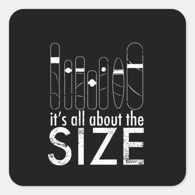 Adesivo Quadrado Charuto-Pão-de-charuto cubano presentes para fuman (Frente)