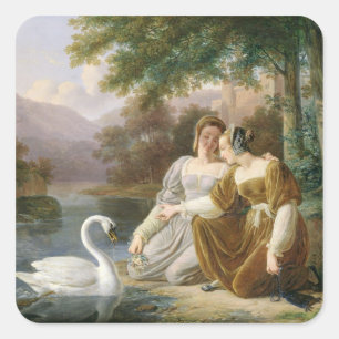 Adesivo Quadrado Chatelaines