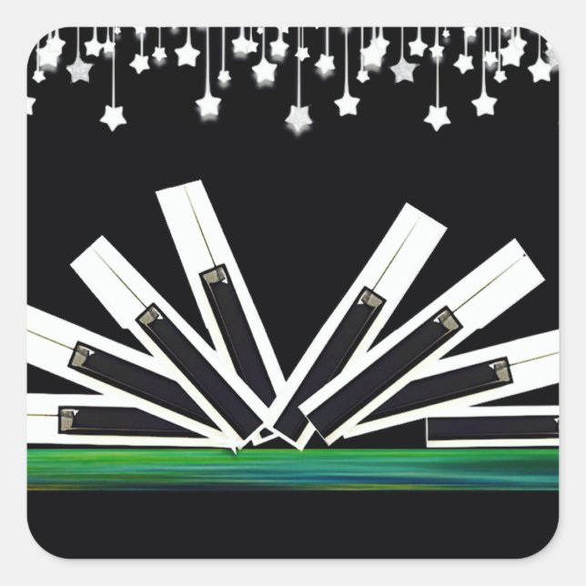 ADESIVO QUADRADO CHAVES DE MEIO-NOITE (Frente)