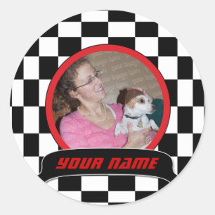 Adesivo Quadrado Checkered