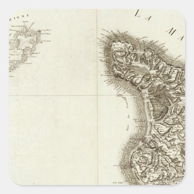 Adesivo Quadrado Cherbourg (Frente)