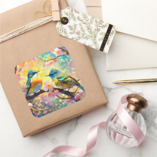 Adesivo Quadrado Chersom Blossom Fantasy Sunrise