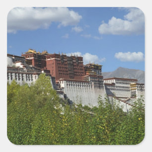Adesivo Quadrado China, Tibete, Lhasa, Palácio de Potala 3