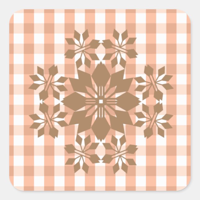 Adesivo Quadrado Christmas Jubilee (Frente)