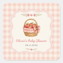 Chuva de Amor Gingham Baby Shower