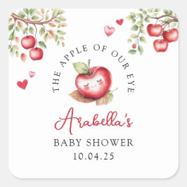 Adesivo Quadrado Chuva de Bênçãos para o Bebê