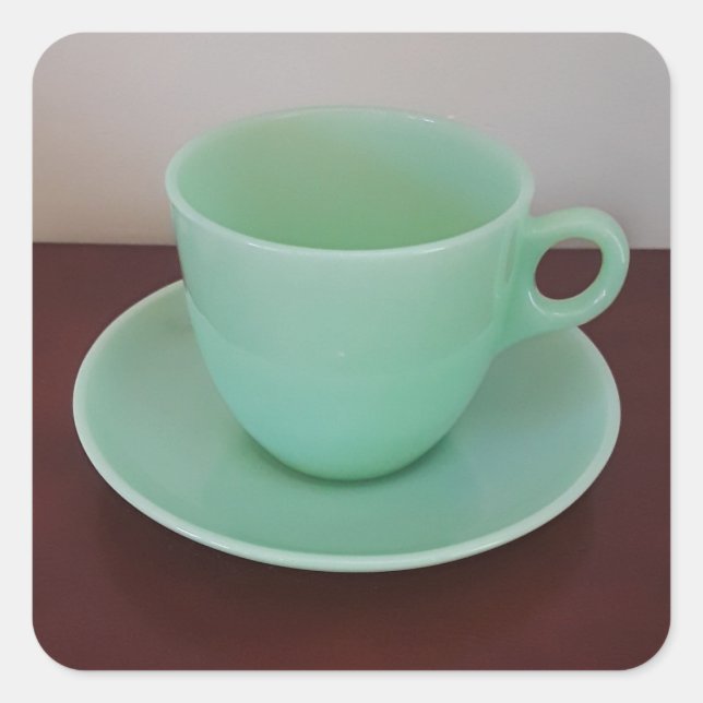 Adesivo Quadrado Chuva-Fogo de Jadeite (Frente)