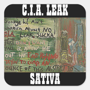 ADESIVO QUADRADO CIA LEAK SATIVA