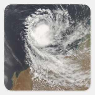 Adesivo Quadrado Ciclone tropical Ophelia fora de Austrália