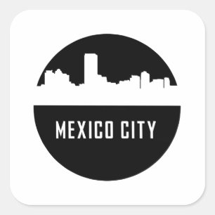 ADESIVO QUADRADO CIDADE DO MÉXICO