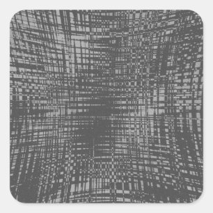 Adesivo Quadrado Cidade Sombra