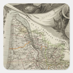 Adesivo Quadrado Cidades