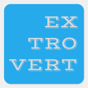 Adesivo Quadrado Cinza Extrovertida