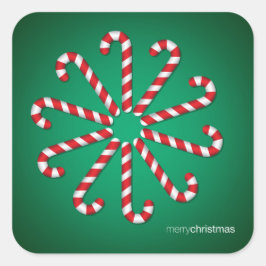 Adesivo Quadrado Círculo canavial