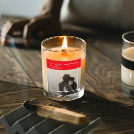 Adesivo Quadrado Citação Romântica e Foto | Presente Dia de os namo