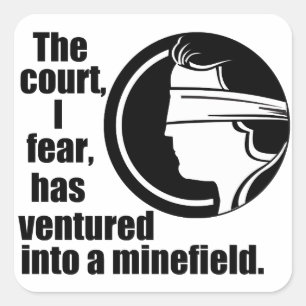 Adesivo Quadrado Citações de Ginsburg