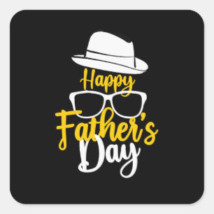 Adesivo Quadrado Citações do Avô   Feliz Dia do Pai