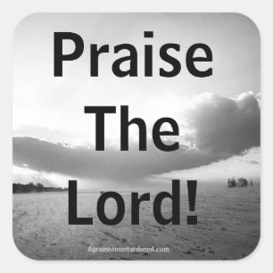 Adesivo Quadrado Citações Religiosas