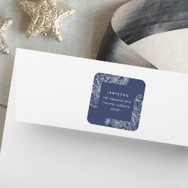 Adesivo Quadrado Citros e especiarias | Endereço para devolução de 