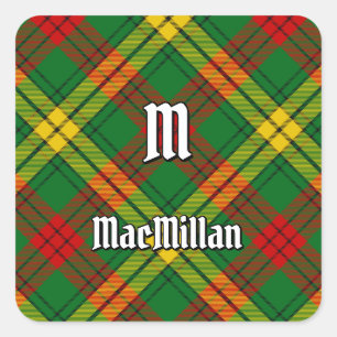 Adesivo Quadrado Clan MacMillan Tartan
