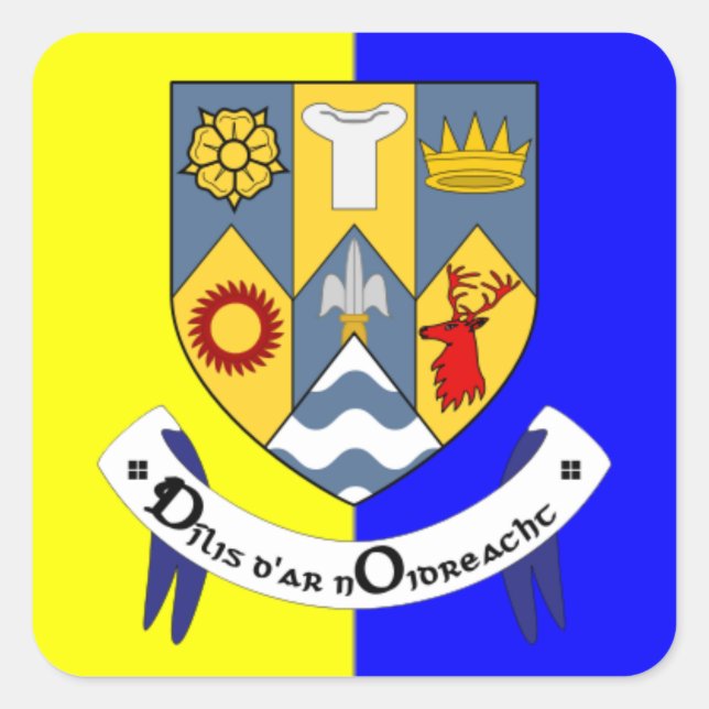 Adesivo Quadrado Clare Sticker (Frente)