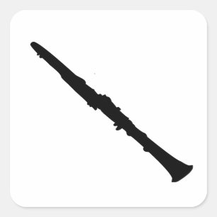 Adesivo Quadrado Clarinet