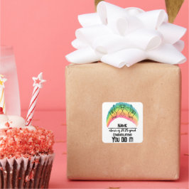 Adesivo Quadrado Classe de Formando 2025 - PAH!