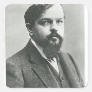 Adesivo Quadrado Claude Debussy