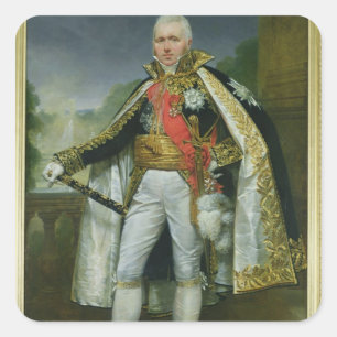 Adesivo Quadrado Claude Victor Perrin