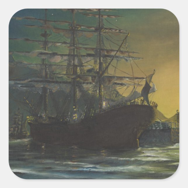 Adesivo Quadrado Clipper (Frente)