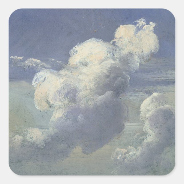 Adesivo Quadrado Cloud Study, 1832 (Frente)