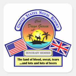 Adesivo Quadrado Club Diego Garcia