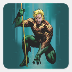 Adesivo Quadrado Cobertura Aquaman