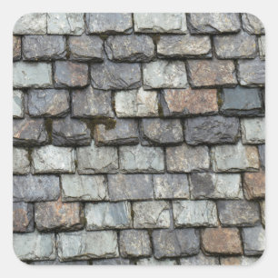 Adesivo Quadrado Cobrir de telhado com chapas de ardósia