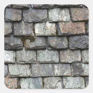 Adesivo Quadrado Cobrir de telhado com chapas de ardósia