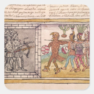 Adesivo Quadrado Códice Duran